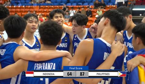 fiba u18 philippines|Gilas boys dominate Indonesia to sweep FIBA U18 Asia Cup .